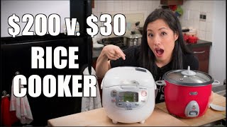 Worth It 200 Rice Cooker VS 30 Blind Taste Test [upl. by Grieve664]