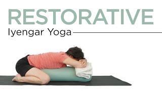 Iyengar YogaRestorative [upl. by Hannahoj]