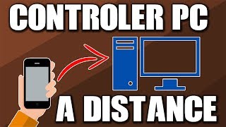 TUTO CONTRÔLER SON PC À DISTANCE AVEC SON SMARTPHONE Android [upl. by Ahseina]