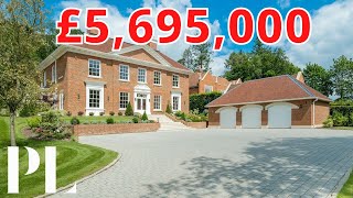 £5695000 Luxury Buckinghamshire UK House Tour  New Build Mansions  Property London [upl. by Dow]