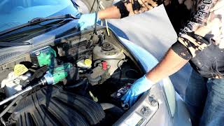 PT Cruiser battery Replacement QUICK amp EASY [upl. by Allrud96]