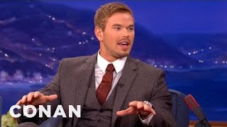 Kellan Lutz Is A Secret Science Nerd  CONAN on TBS [upl. by Tamer]