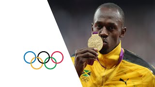 Usain Bolt Receives 100m Gold Medal  London 2012 Olympics [upl. by Dinesh]