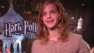 Harry Potter and the Goblet of Fire Interview [upl. by Onoitna]