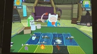 Adventure Time Card Wars Gameplay  App Review Jake vs Finn  DansTubeTV [upl. by Lemcke]