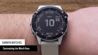 Support Garmin Watch Face Customization [upl. by Aed]