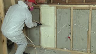 How to Install Spray Foam Insulation DIY [upl. by Jocelyne449]