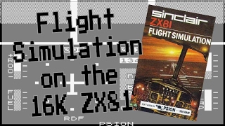 Flight Simulation for the ZX81 from Sinclair Research 1982 [upl. by Nilre63]