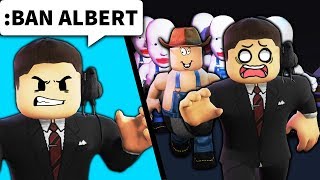 He banned me from his Roblox game SO WE RAIDED IT WITH 200 PEOPLE [upl. by Niltiak]