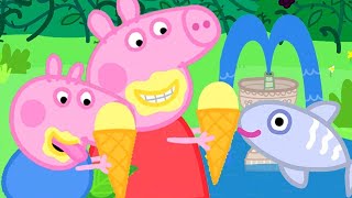 Peppa Pig en Español  EL ESTANQUE DE LOS PECES  Pepa la cerdita [upl. by Anirbaz]