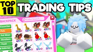 TOP 10 TRADING TIPS in Adopt Me Hand Reveal Roblox Pro Trading Guide [upl. by Suoilenroc]