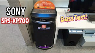 Sony SRSXP700 Wireless Powerful Party Speaker Bass Sound Test [upl. by Kaitlynn]