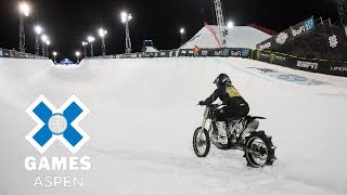 HarleyDavidson Snow Hill Climb FULL BROADCAST  X Games Aspen 2018 [upl. by Ashlin]