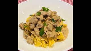 Beef Stroganoff  Traditional [upl. by Carrnan]