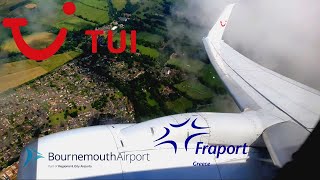 TUI Boeing 737800 GFDZG I Bournemouth BOH ✈ Kefalonia EFL I Full Flight [upl. by Genesia]