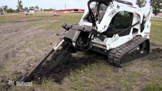 Bobcat Trencher Attachment [upl. by Ahsema]