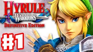 Hyrule Warriors Definitive Edition  Gameplay Walkthrough Part 1  Link in Hyrule Field [upl. by Storfer26]