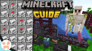 EASY EFFICIENT IRON FARM  The Minecraft Guide  Tutorial Lets Play Ep 42 [upl. by Tedder]