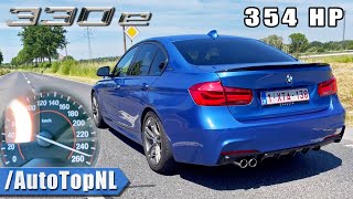 354HP BMW 330e F30 Stage 1 ACCELERATION amp TOP SPEED by AutoTopNL [upl. by Mart244]