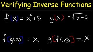 Inverse Functions StepbyStep Tutorial [upl. by Zilla860]