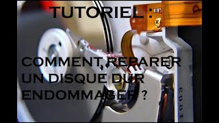 COMMENT REPARER UN DISQUE DUR ENDOMMAGER [upl. by Charmine]