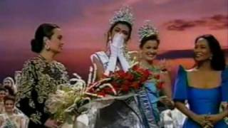 Miss Universe 1994  Crowning Moment [upl. by Aitnom]