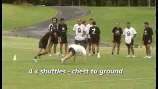 NZRL Fundamentals  Conditioning Drills [upl. by Mikol]