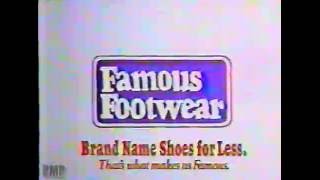 Famous Footwear Commercial 1992 [upl. by Solorac]