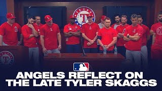 Angels reflect on the late Tyler Skaggs [upl. by Osei]