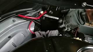 Mercedes Benz Auxiliary Battery Replacement [upl. by Licko]