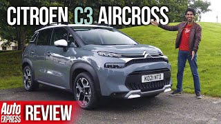 NEW 2021 Citroen C3 Aircross review the most comfortable crossover you can buy  Auto Express [upl. by Ailahk276]