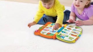 VTech Infant amp Preschool Touch amp Teach Word Book™ [upl. by Eicnahc]