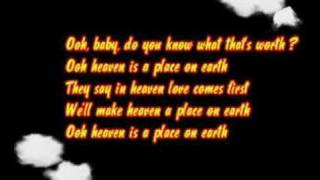 Belinda CarlisleHeaven Is A Place on Earth lyrics [upl. by Fey]