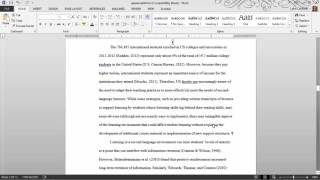 Thesis Formatting MS Word Tips [upl. by Hafital]