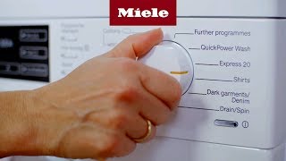 Miele Washing Machines Programs explained  Miele [upl. by Hirai177]