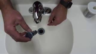 How to Install a Bathroom Faucet Moen Adler [upl. by Narat423]