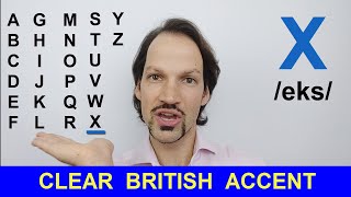 How To Pronounce The English Alphabet BRITISH PRONUNCIATION [upl. by Glory166]