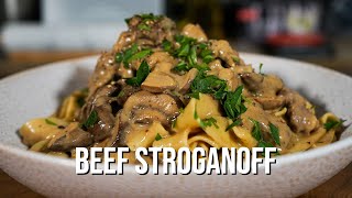 How To Make Beef Stroganoff  Easy 30 Minute Recipe [upl. by Ramsdell850]