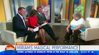 Miriam Margolyes’ magical performance  Karl Stefanovic [upl. by Assener]