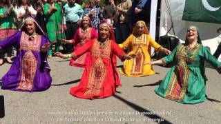 Balochi Dance Performance by Sanam Studios at Atlanta Dogwood Festival 2016 [upl. by Rafaj]