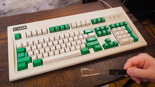 Unboxing and customizing a New Unicomp Model M Keyboard [upl. by Busey89]