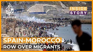 Whats behind the migrant crisis between Morocco and Spain  Inside Story [upl. by Ynohtnacram]