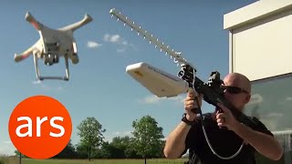 Good and bad ways to take down a rogue drone [upl. by Mathre]