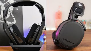 SteelSeries Arctis 9 vs Astro A50  Whats better value [upl. by Arobed248]