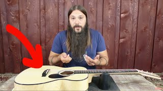 How to Upgrade the Bridge Pins on Your Acoustic Guitar [upl. by Eimor]