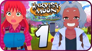 Harvest Moon The Winds of Anthos Gameplay Walkthrough Part 1 PS5 [upl. by Nylad]