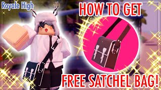 HOW TO GET FREE ANTIQUE MESSENGER SATCHEL  Royale High Albert Kims Music Note Quest  Summer 2021 [upl. by Charmain]