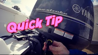 How to Flush Saltwater from a Yamaha 4 Stroke Outboard [upl. by Heise]