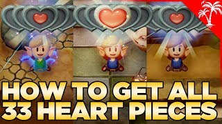 How to Get all 33 Heart Pieces in Links Awakening Switch [upl. by Moya]