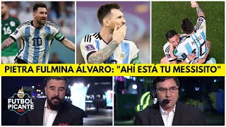 FURIOSOS ÁLVARO y PIETRA en un DEBATE CANDENTE por la derrota de MÉXICO vs ARGENTINA│Futbol Picante [upl. by Sidnac]